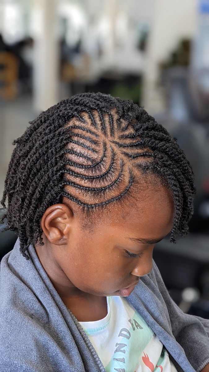 Child-friendly kids hair styling at LizClement Salon Nairobi